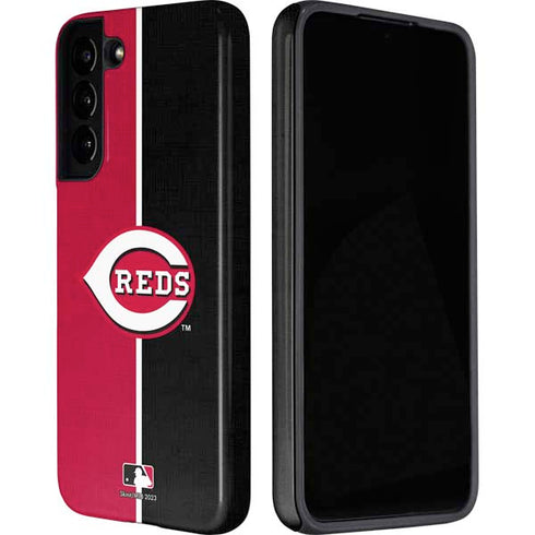 MLB Cincinnati Reds Split Galaxy S22 Pro Case