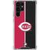 MLB Cincinnati Reds Split Galaxy S22 Ultra Clear Case