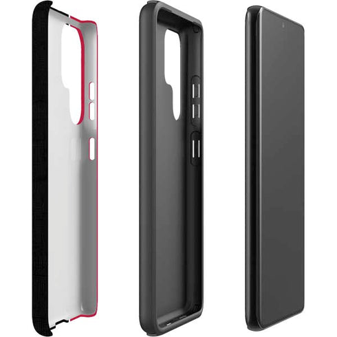 MLB Cincinnati Reds Split Galaxy S22 Ultra Pro Case