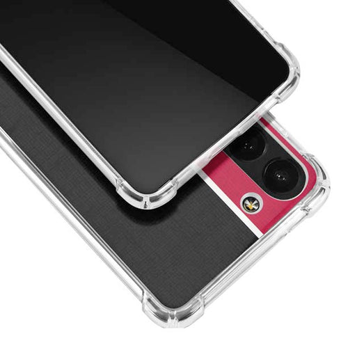 MLB Cincinnati Reds Split Galaxy S23 Plus Clear Case