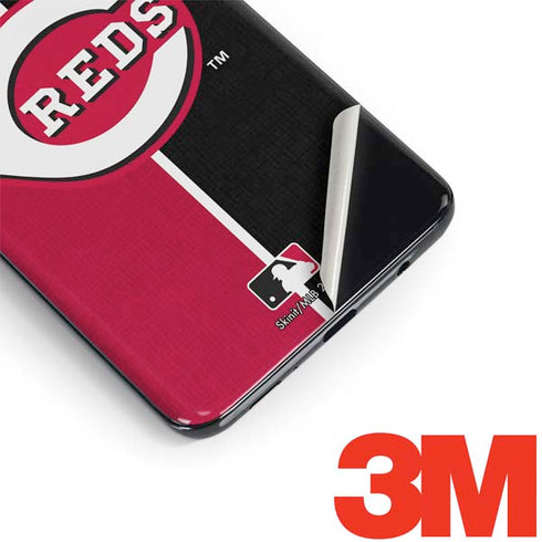 MLB Cincinnati Reds Split Galaxy S9 Skin
