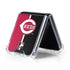 MLB Cincinnati Reds Split Galaxy Z Flip5 5G Clear Case