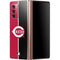 MLB Cincinnati Reds Split Galaxy Z Fold2 5G Skin