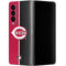 MLB Cincinnati Reds Split Galaxy Z Fold4 5G Skin