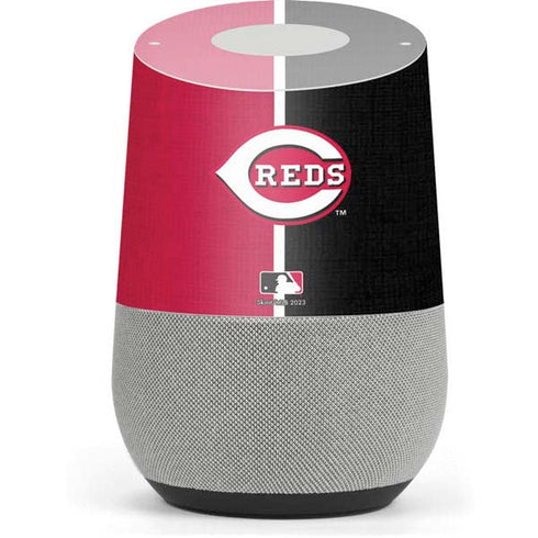 MLB Cincinnati Reds Split Google Home Skin