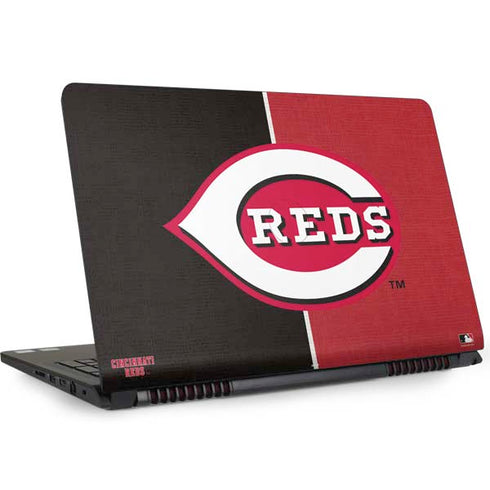 MLB Cincinnati Reds Split Dell Inspiron Skin