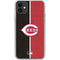 MLB Cincinnati Reds Split iPhone 11 Clear Case