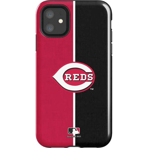 MLB Cincinnati Reds Split iPhone 11 Impact Case