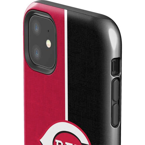 MLB Cincinnati Reds Split iPhone 11 Impact Case