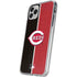 MLB Cincinnati Reds Split iPhone 11 Pro Clear Case