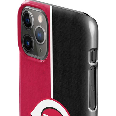 MLB Cincinnati Reds Split iPhone 11 Pro Lite Case