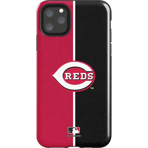 MLB Cincinnati Reds Split iPhone 11 Pro Max Impact Case