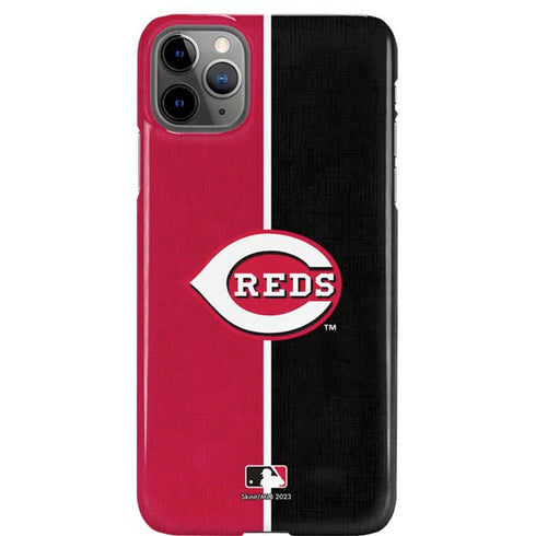 MLB Cincinnati Reds Split iPhone 11 Pro Max Lite Case