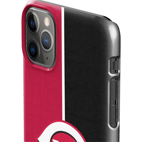 MLB Cincinnati Reds Split iPhone 11 Pro Max Lite Case