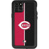 MLB Cincinnati Reds Split iPhone 11 Pro Max Waterproof Case