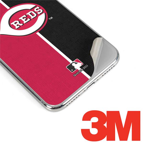 MLB Cincinnati Reds Split iPhone 11 Pro Skin