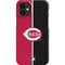 MLB Cincinnati Reds Split iPhone 12 Mini Lite Case