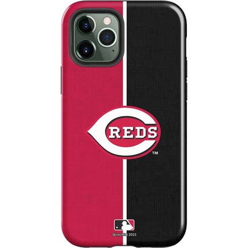 MLB Cincinnati Reds Split iPhone 12 Pro Impact Case