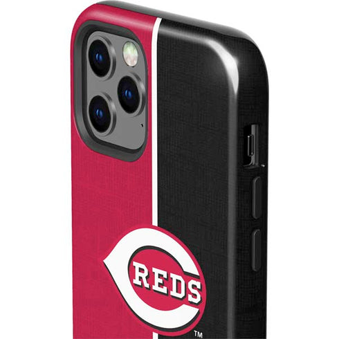 MLB Cincinnati Reds Split iPhone 12 Pro Impact Case