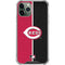 MLB Cincinnati Reds Split iPhone 12 Pro Max Clear Case
