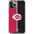 MLB Cincinnati Reds Split iPhone 12 Pro Max Clear Case
