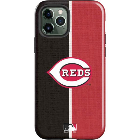 MLB Cincinnati Reds Split iPhone 12 Pro Max Impact Case