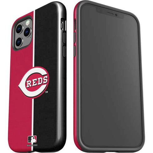 MLB Cincinnati Reds Split iPhone 12 Pro Max Impact Case