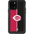 MLB Cincinnati Reds Split iPhone 12 Pro Waterproof Case