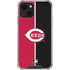 MLB Cincinnati Reds Split iPhone 13 Clear Case