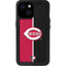 MLB Cincinnati Reds Split iPhone 13 Mini Waterproof Case