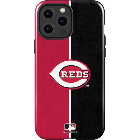 MLB Cincinnati Reds Split iPhone 13 Pro Max Impact Case