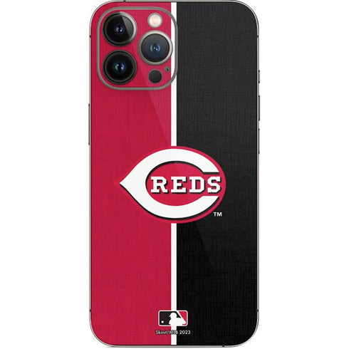 MLB Cincinnati Reds Split iPhone 13 Pro Max Skin