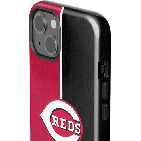 MLB Cincinnati Reds Split iPhone 15 Impact Case