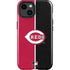 MLB Cincinnati Reds Split iPhone 15 Plus Impact Case