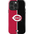 MLB Cincinnati Reds Split iPhone 14 Pro Impact Case