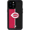 MLB Cincinnati Reds Split iPhone 14 Pro Max Waterproof Case