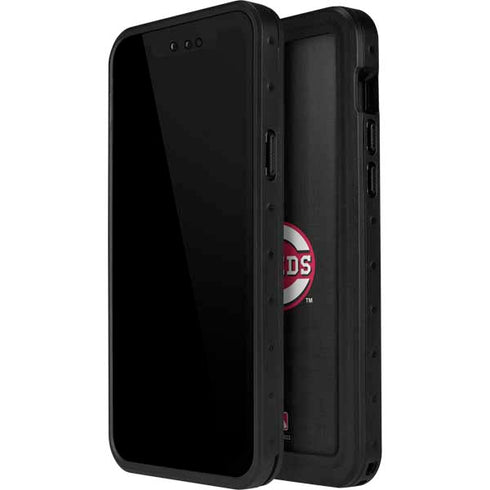 MLB Cincinnati Reds Split iPhone 14 Pro Max Waterproof Case