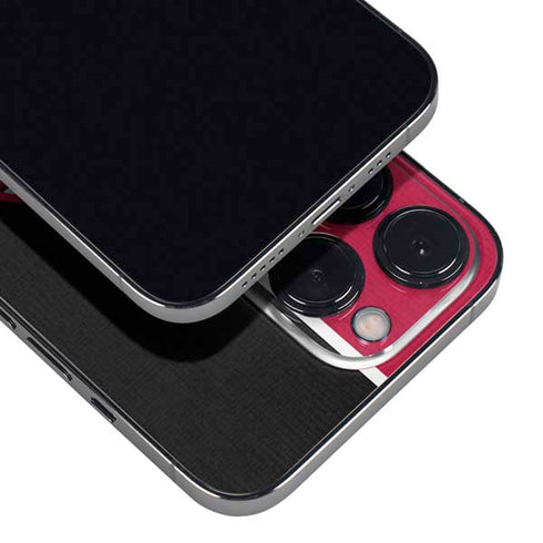 MLB Cincinnati Reds Split iPhone 15 Pro Skin
