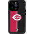 MLB Cincinnati Reds Split iPhone 14 Pro Waterproof Case