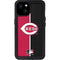 MLB Cincinnati Reds Split iPhone 15 Plus Waterproof Case