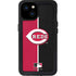 MLB Cincinnati Reds Split iPhone 15 Plus Waterproof Case