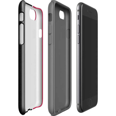 MLB Cincinnati Reds Split iPhone SE (2nd & 3rd Gen) Pro Case
