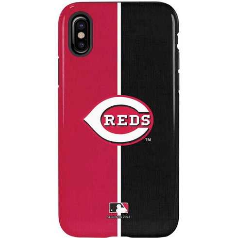 MLB Cincinnati Reds Split iPhone X Pro Case