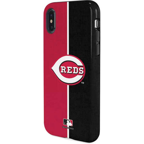 MLB Cincinnati Reds Split iPhone X Pro Case