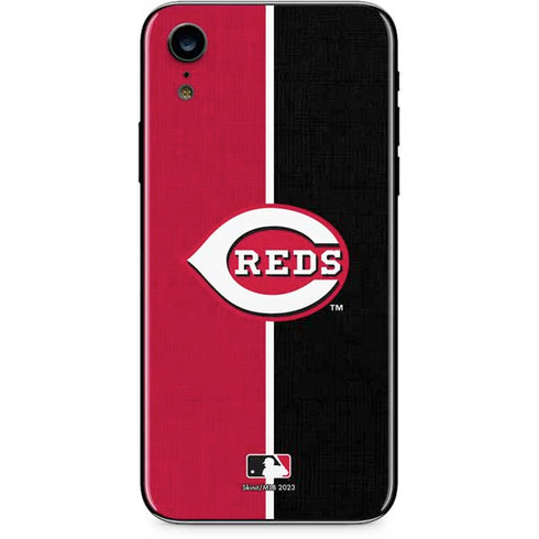 MLB Cincinnati Reds Split iPhone XR Skin