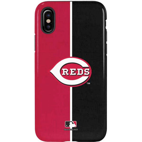 MLB Cincinnati Reds Split iPhone XS Pro Case
