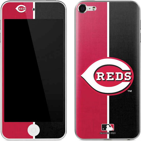 MLB Cincinnati Reds Split Apple iPod Skin