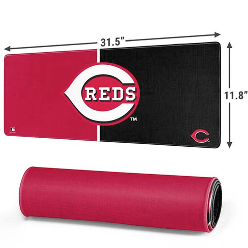 MLB Cincinnati Reds Split Gaming Mouse Pad
