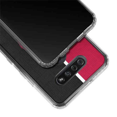 MLB Cincinnati Reds Split LG K51/Q51 Clear Case