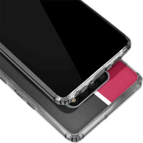 MLB Cincinnati Reds Split LG Stylo 6 Clear Case